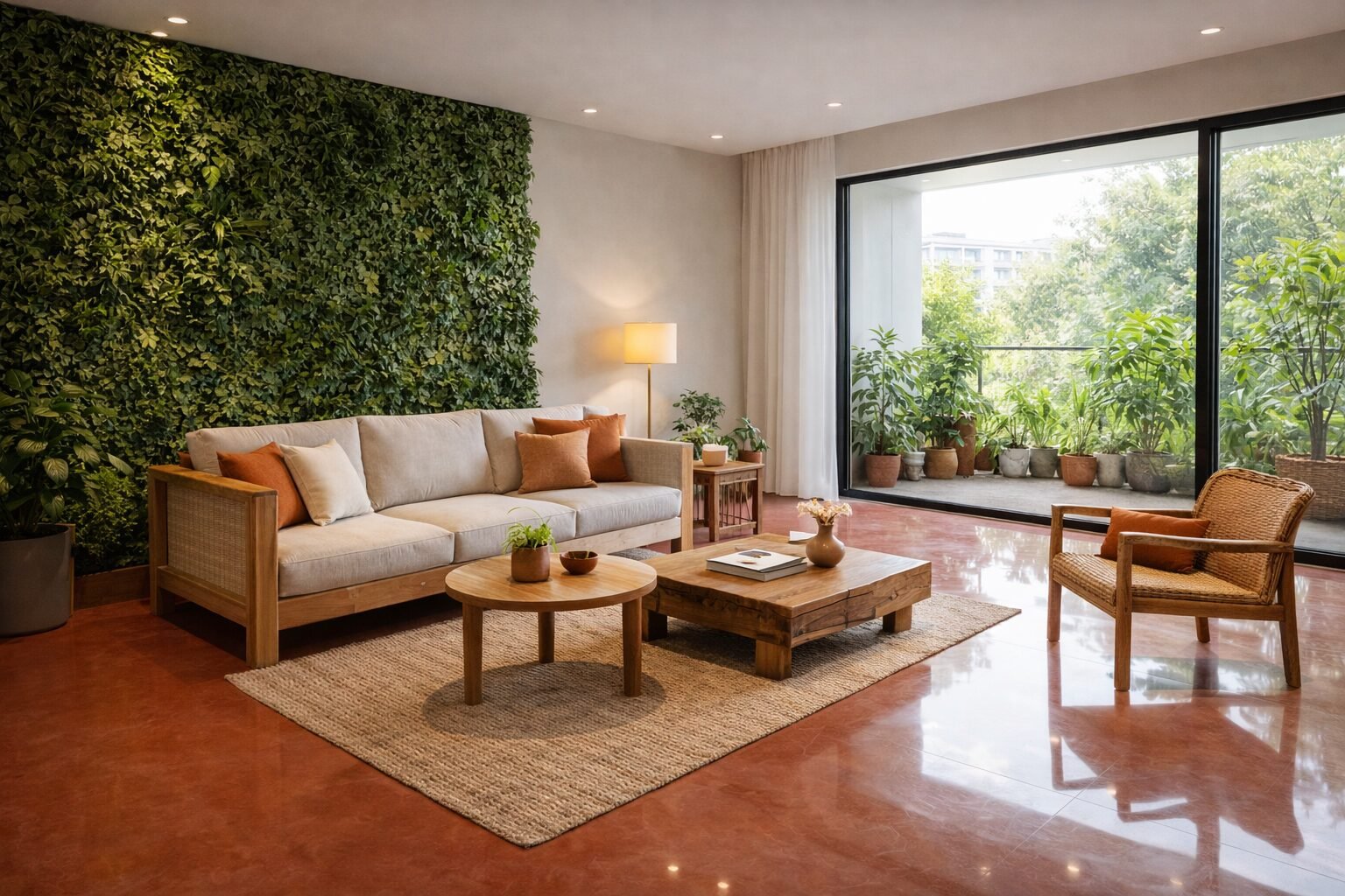 Eco-Friendly Interior Design India: Create Your Sustainable Sanctuary with homeworkdesigns