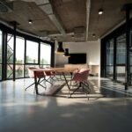 Modern startup office interior designed for a small team in Gurgaon